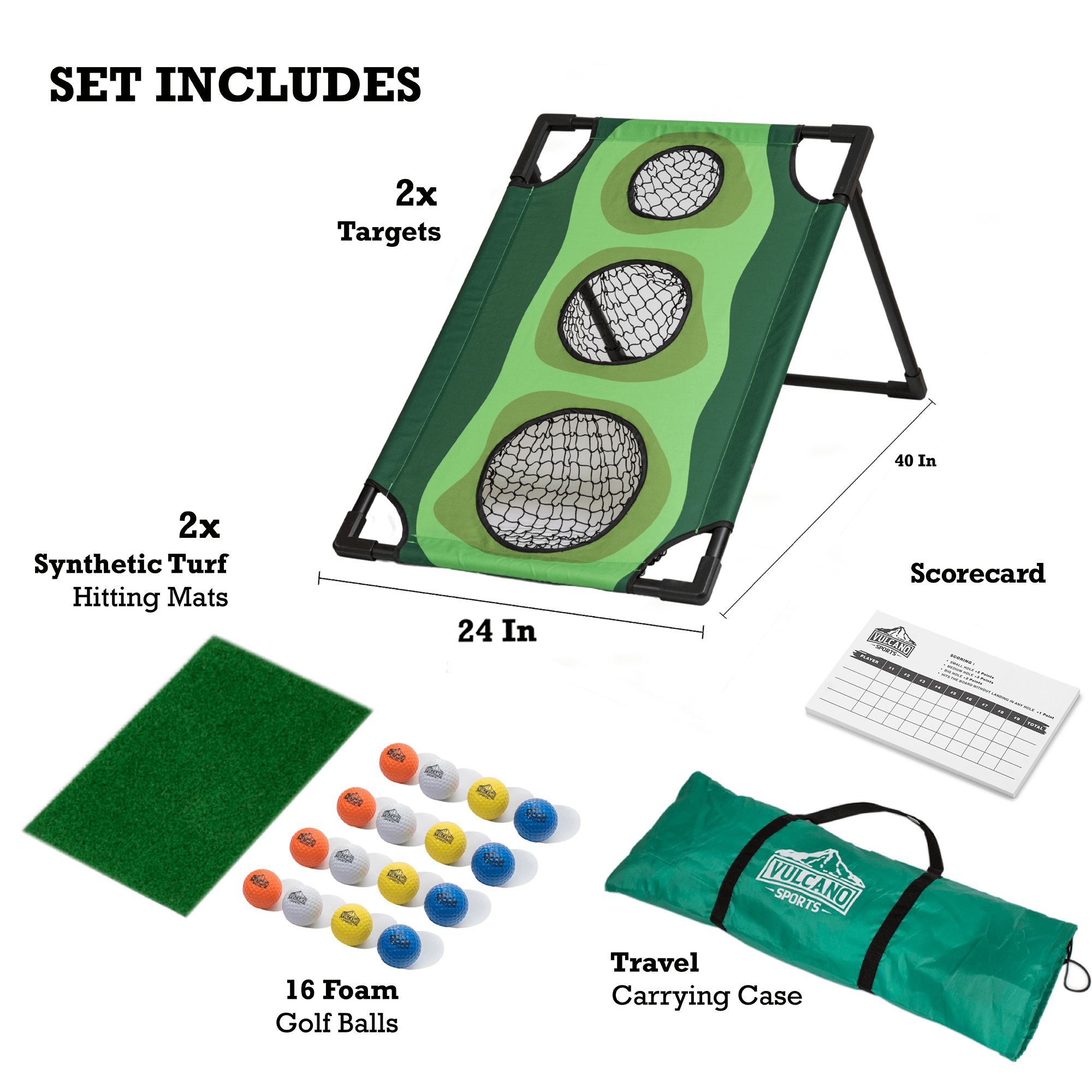 Par 1 Golf Cornhole Game-Par 1 Golf Game