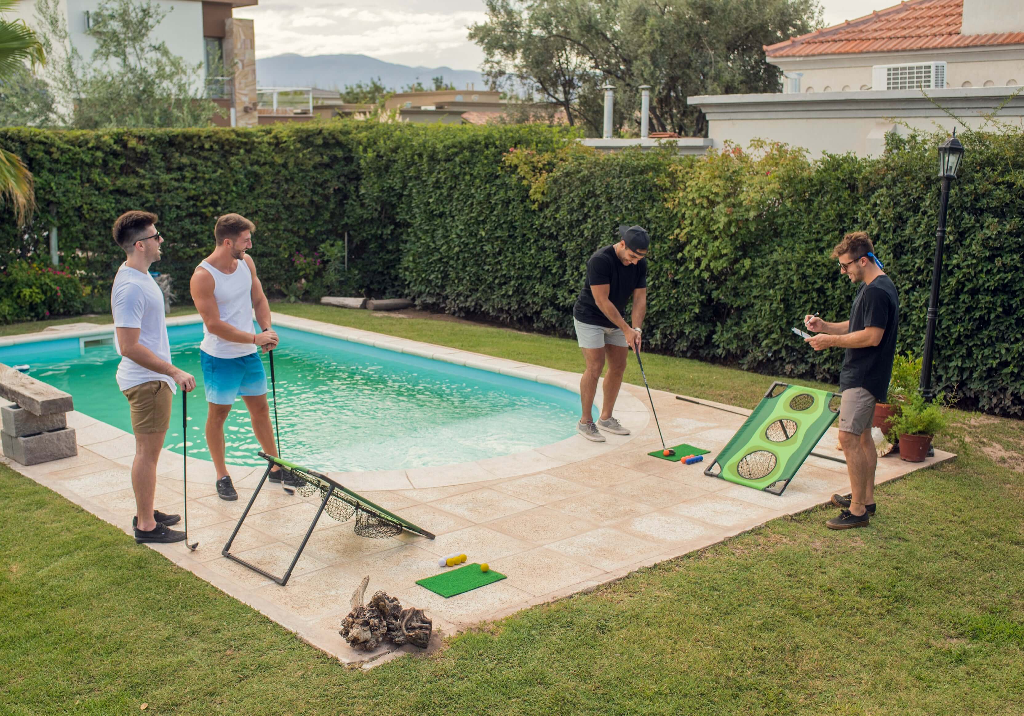 Par 1 Golf Cornhole Game-Par 1 Golf Game