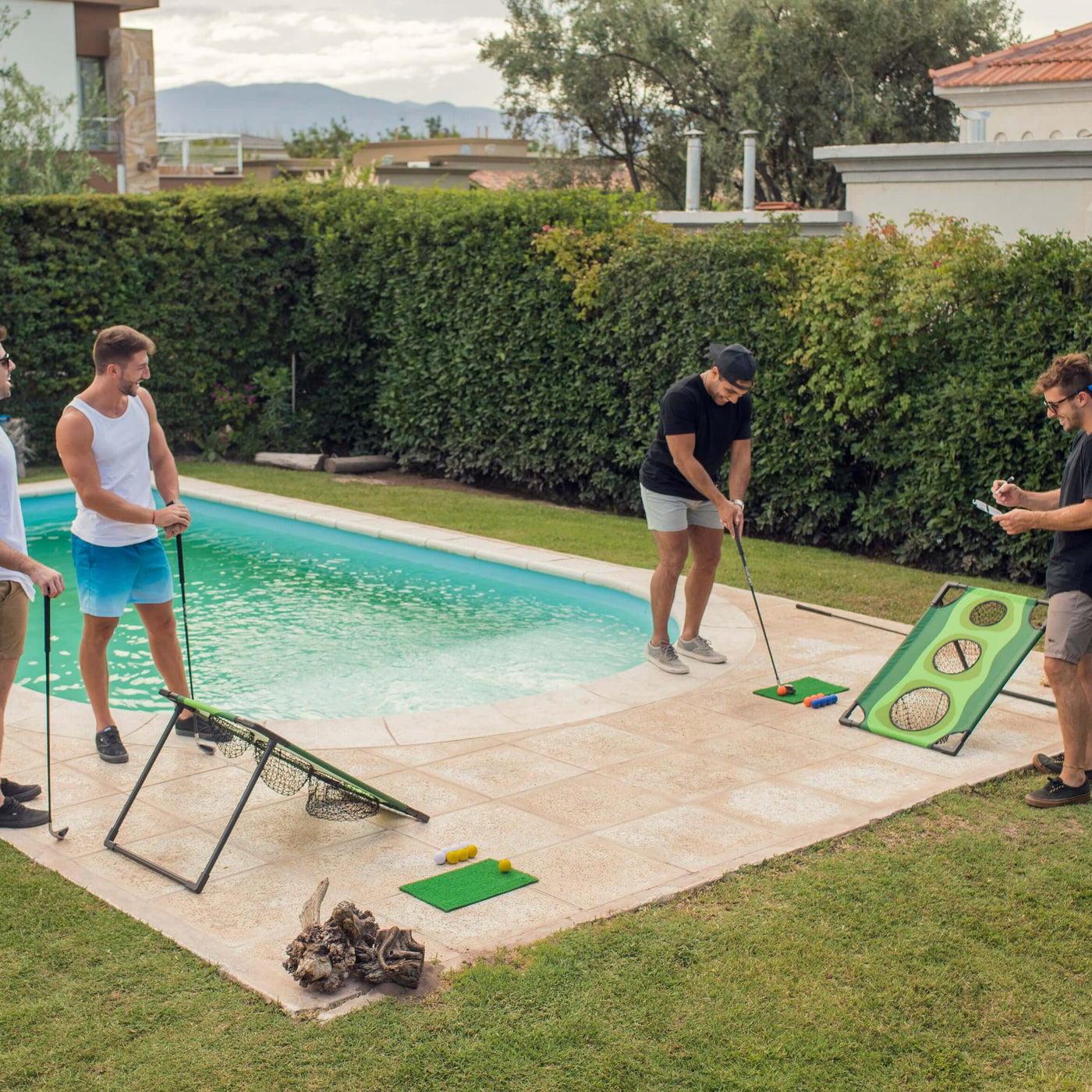 Par 1 Golf Cornhole Game-Par 1 Golf Game